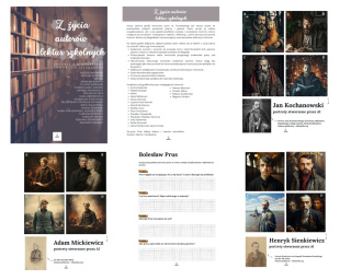 Z życia autorów lektur szkolnych - biografie AI