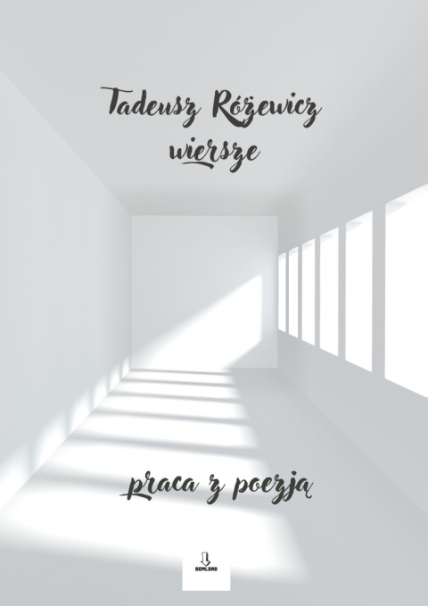 Zeszyt lekturowy - poezja Tadeusza Różewicza