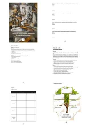 4 pomysły na powtórki maturalne - literatura powojenna (po 1945) [ebook]