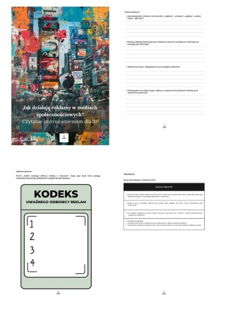 Czytanie ze zrozumieniem dla SP - Jak działają reklamy w mediach społecznościowych? [ebook]