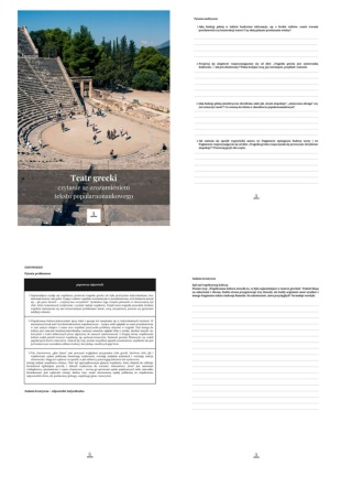 Czytanie ze zrozumieniem tekstu popularnonaukowego - Teatr grecki [ebook]