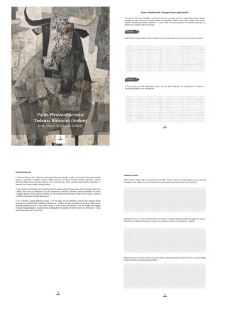 Karty pracy do tekstów kultury -P. Picasso "Guernica", T. Różewicz "Ocalony" [ebook]