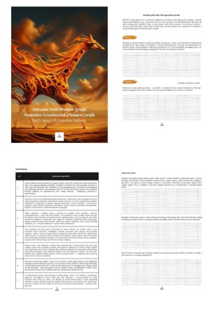 Karty pracy do tekstów kultury - S. Dalí "Płonąca żyrafa", S. Grochowiak "Płonąca żyrafa" [ebook]