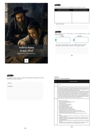 Karty pracy do wiersza - Andrzej Bursa "Święty Józef" [ebook]