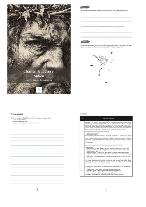 Karty pracy do wiersza - Charles Baudelaire "Spleen" [ebook]