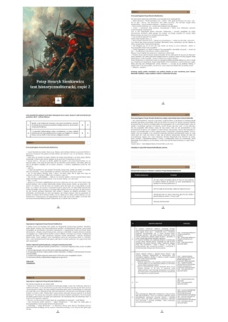 Test historycznoliteracki nr 2 - "Potop" Henryk Sienkiewicz [ebook]