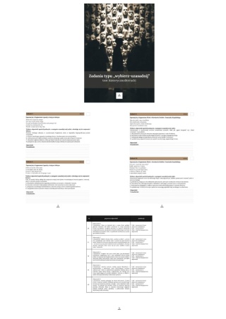 Test historycznoliteracki - pytania typu "wybierz-uzasadnij" [ebook]
