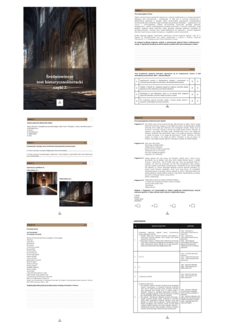 Test historycznoliteracki - średniowiecze, część 2 [ebook]